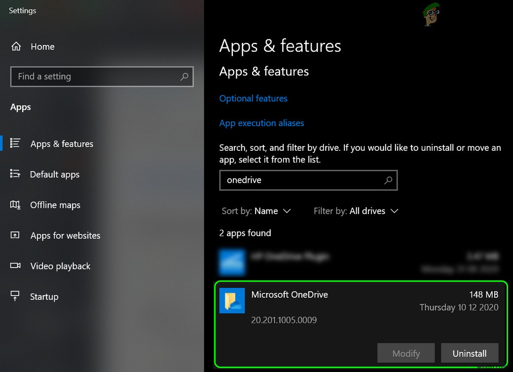 แก้ไข:ไอคอน OneDrive หายไปจากแถบงานใน Windows 10 