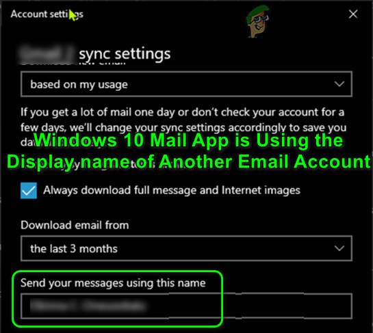 วิธีเปลี่ยนชื่อที่แสดงในแอป Mail ใน Windows 10 