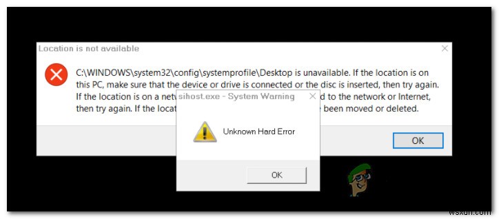 วิธีแก้ไข  SiHost.Exe Hard Drive Error  ใน Windows 10 