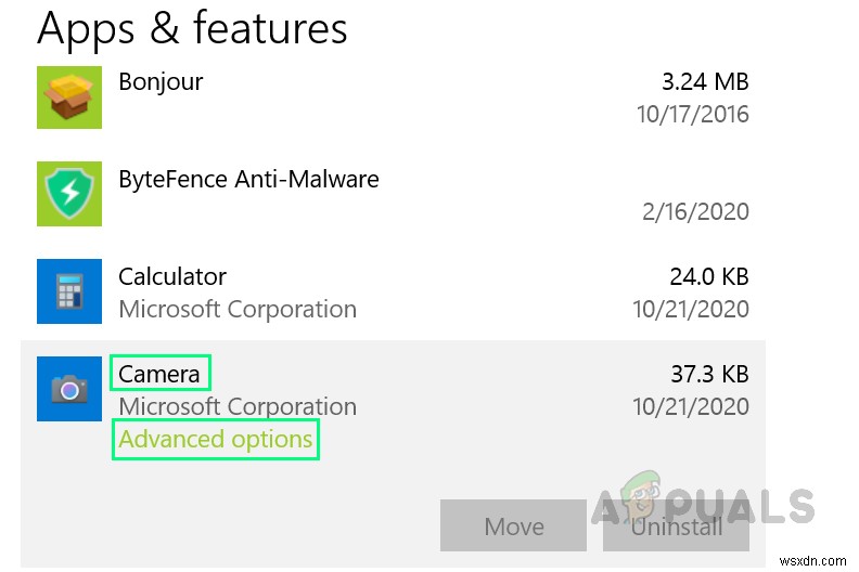 วิธีแก้ไขรหัสข้อผิดพลาดของกล้อง:0x200F4246 (0x80040154) บน Windows 10 