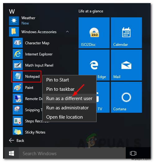 วิธีเรียกใช้แอปพลิเคชันในฐานะผู้ใช้อื่นใน Windows 10 