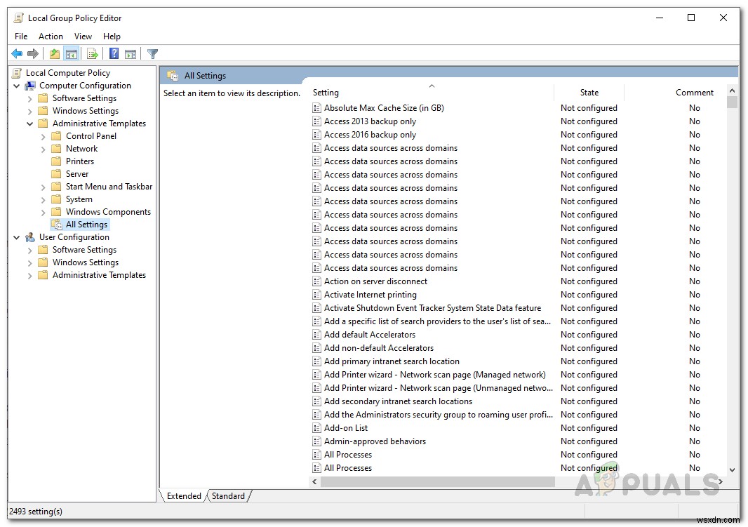 วิธีรีเซ็ตการตั้งค่า Local Group Policy เป็นค่าเริ่มต้นใน Windows 10 