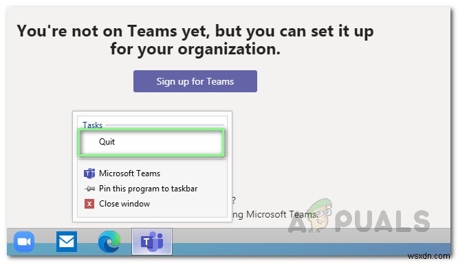 จะถอนการติดตั้ง Microsoft Teams ใน Windows 10 โดยสิ้นเชิงได้อย่างไร 