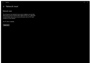 วิธีรีเซ็ตการตั้งค่าเครือข่ายใน Windows 10 