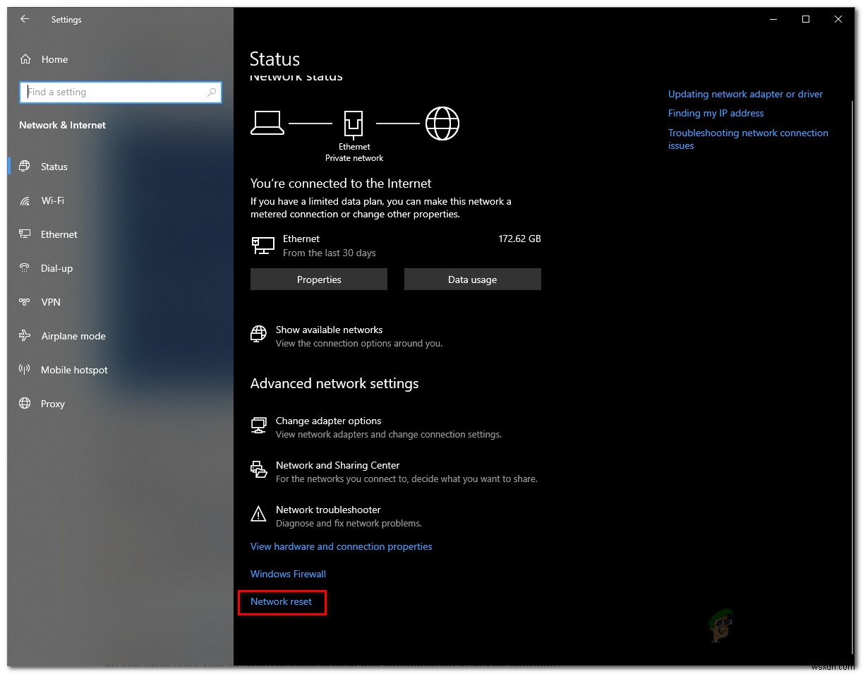 วิธีรีเซ็ตการตั้งค่าเครือข่ายใน Windows 10 