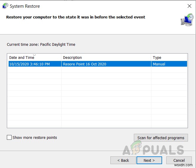 แก้ไข:รหัสเหตุการณ์ 455 ข้อผิดพลาด ESENT ใน Windows 10 1903 