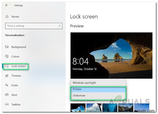 วิธีแก้ไขรูปภาพหน้าจอล็อก Windows Spotlight จะไม่เปลี่ยนแปลงใน Windows 10 