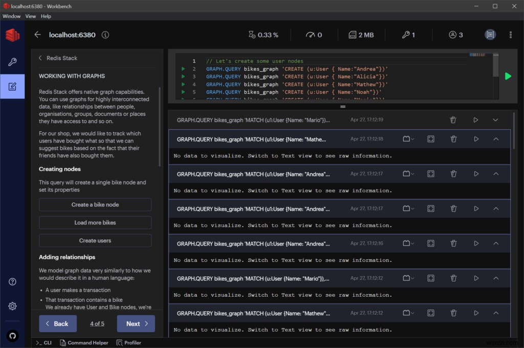 RedisGraph 2.8 ออกแล้ว! 