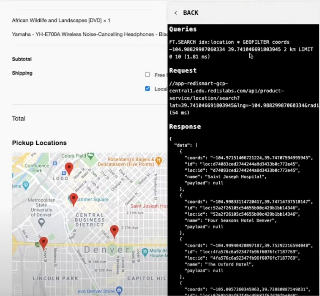 RedisMart:แอปพลิเคชั่นค้าปลีกที่มีคุณสมบัติครบถ้วนพร้อม Redis 