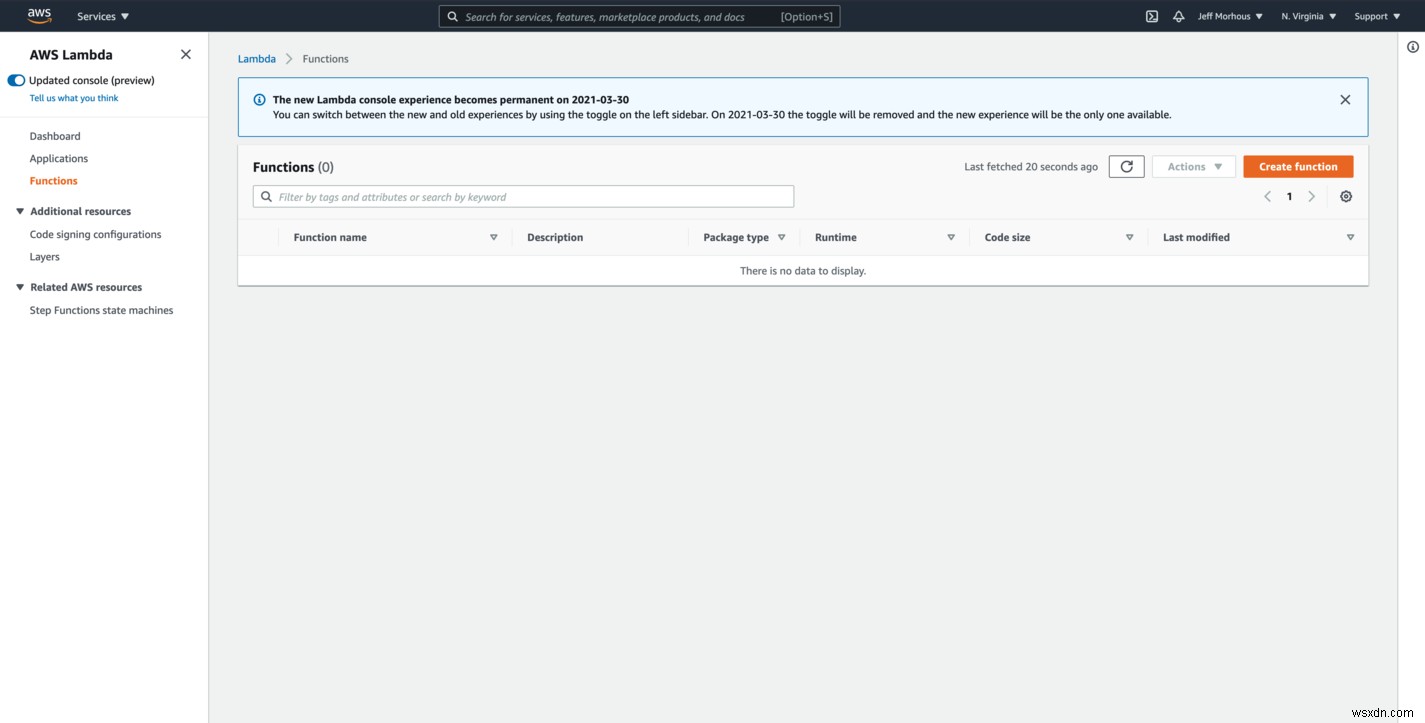 การเขียนฟังก์ชัน AWS Lambda ใน Ruby 