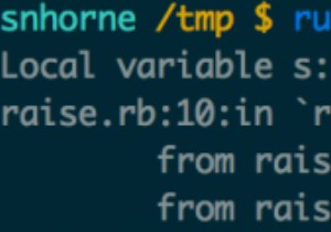 การบันทึกตัวแปรท้องถิ่นและอินสแตนซ์เมื่อมีข้อยกเว้นใน Ruby 