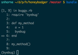 การดีบักระยะไกลด้วย Byebug, Rails และ Pow 