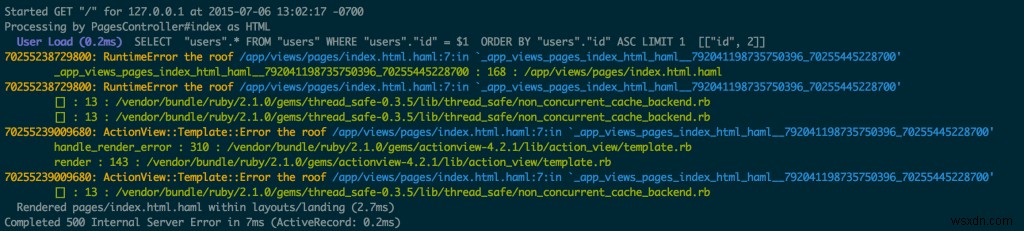 การใช้ TracePoint เพื่อสำรวจพฤติกรรมข้อยกเว้นที่ซับซ้อนใน Ruby 