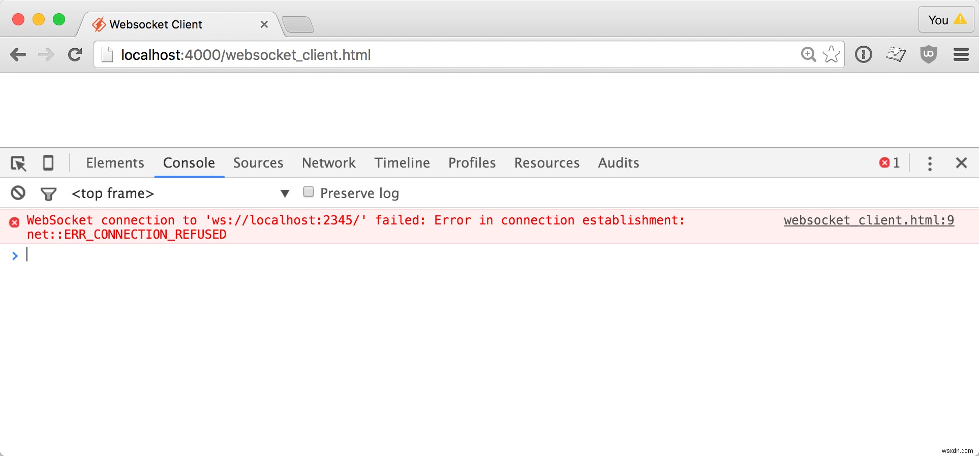 การสร้างเซิร์ฟเวอร์ websockets อย่างง่ายตั้งแต่เริ่มต้นใน Ruby 