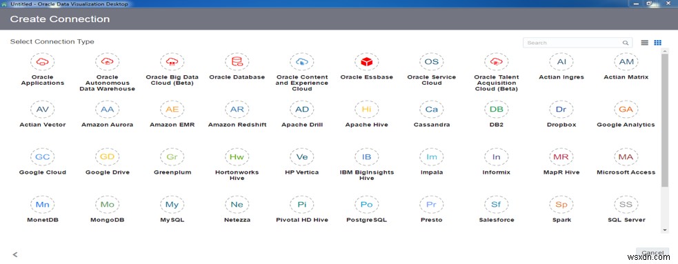 Oracle Data Visualization Desktop 