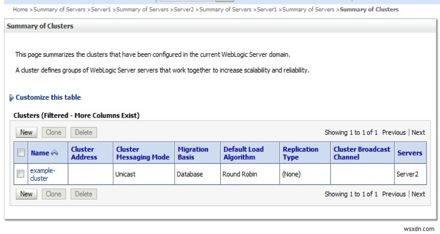 คุณลักษณะและการเปลี่ยนแปลงของ Oracle v12c Weblogic 