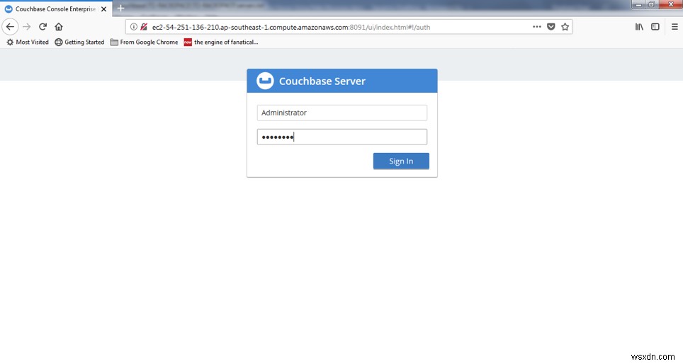 การอัพเกรด Couchbase Server โดยใช้ตัวเลือก failover ที่สง่างาม 