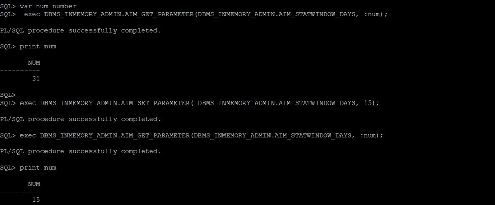 Oracle Database v18c ในหน่วยความจำอัตโนมัติ 