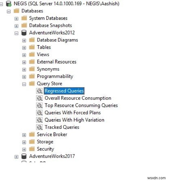 Microsoft SQL Server Query Store 