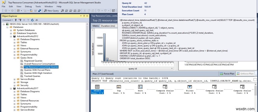 Microsoft SQL Server Query Store 