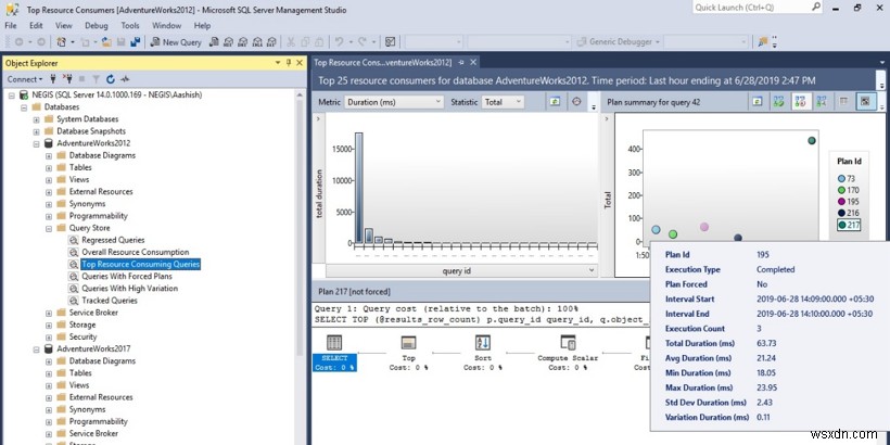 Microsoft SQL Server Query Store 