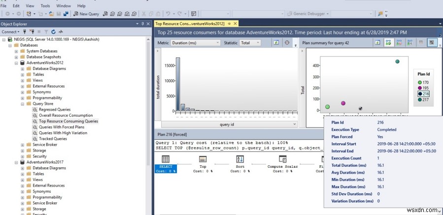 Microsoft SQL Server Query Store 