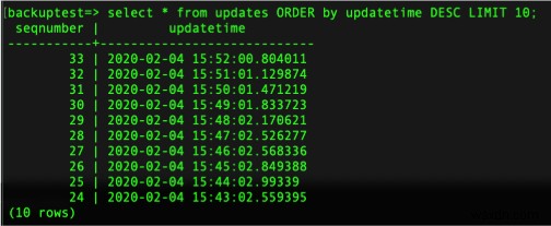 วิธีคืนค่าข้อมูลสำรอง Postgres ใน ObjectRocket 