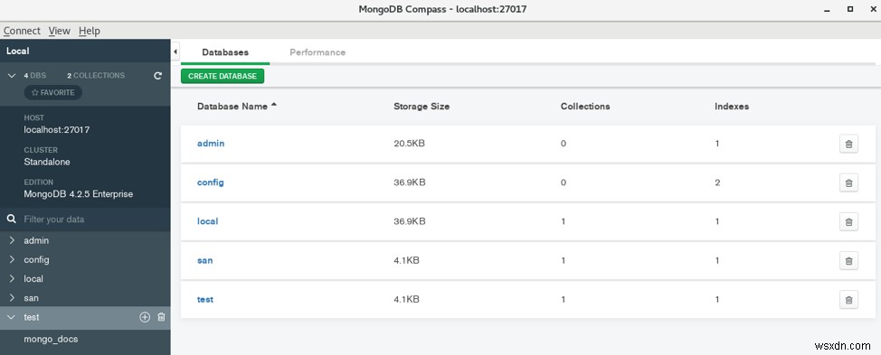 แนะนำ MongoDB Compass 