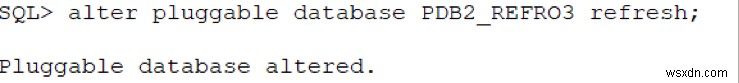 ใช้คุณสมบัติโคลนที่รีเฟรชได้ของ Oracle Database—ส่วนที่สอง:การสาธิต 