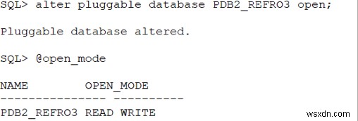 ใช้คุณสมบัติโคลนที่รีเฟรชได้ของ Oracle Database—ส่วนที่สอง:การสาธิต 