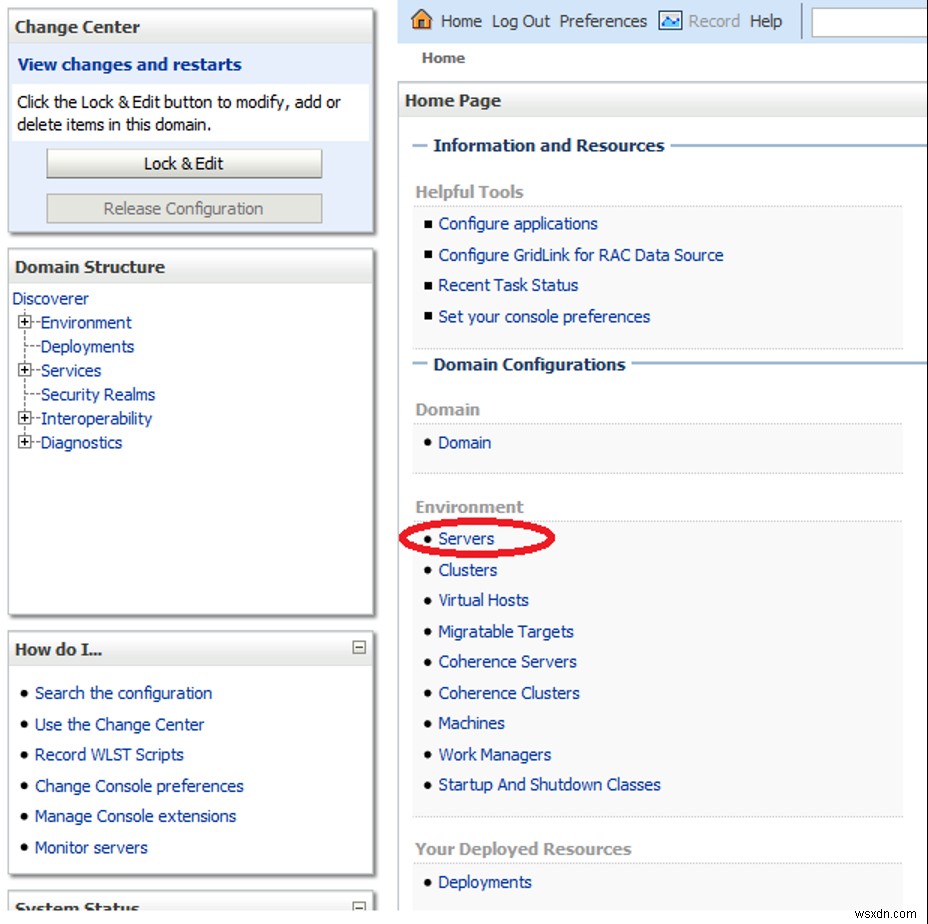 การกำหนดค่า SSL ใน WebLogic Server 12c 