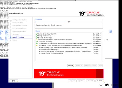 อัปเกรด Oracle Grid จาก 12c เป็น 19c 