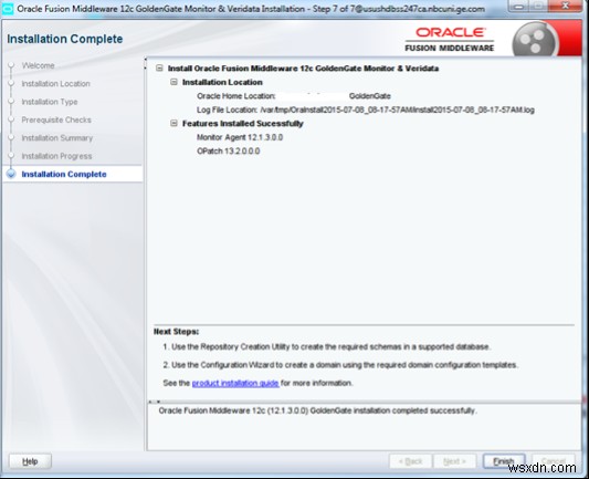 อัพเกรด OGG jagent เป็น OGG Monitor Agent 12.1.3 