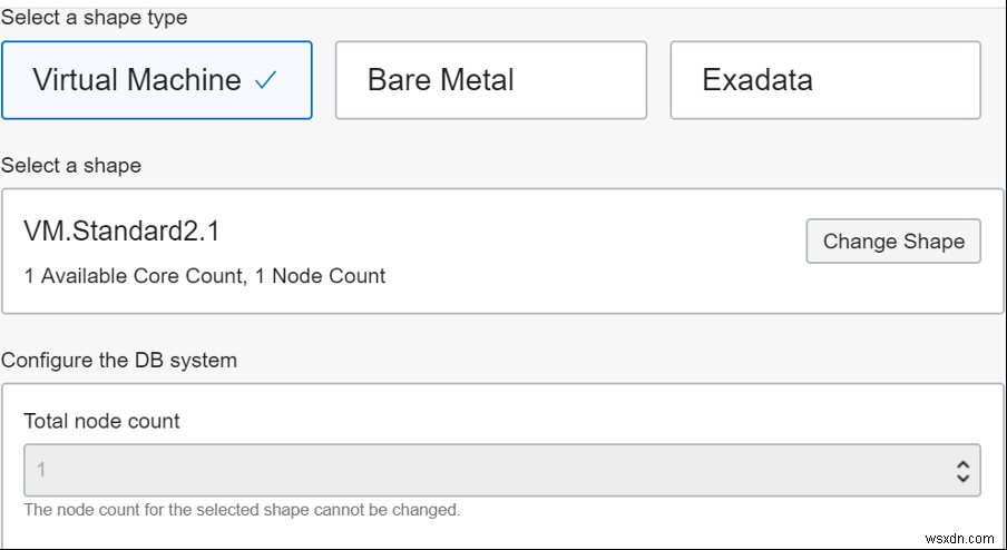 สร้างฐานข้อมูล Oracle (DBaaS) ในระบบคลาวด์ 