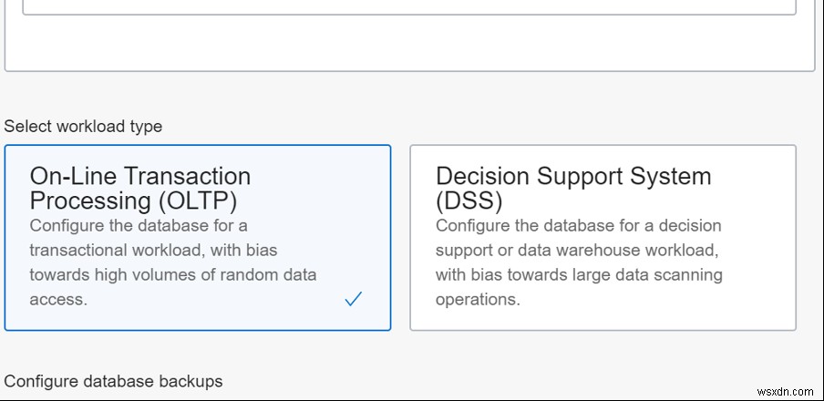 สร้างฐานข้อมูล Oracle (DBaaS) ในระบบคลาวด์ 