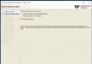 ติดตั้ง Oracle 19c สำหรับ Windows—ตอนที่หนึ่ง 
