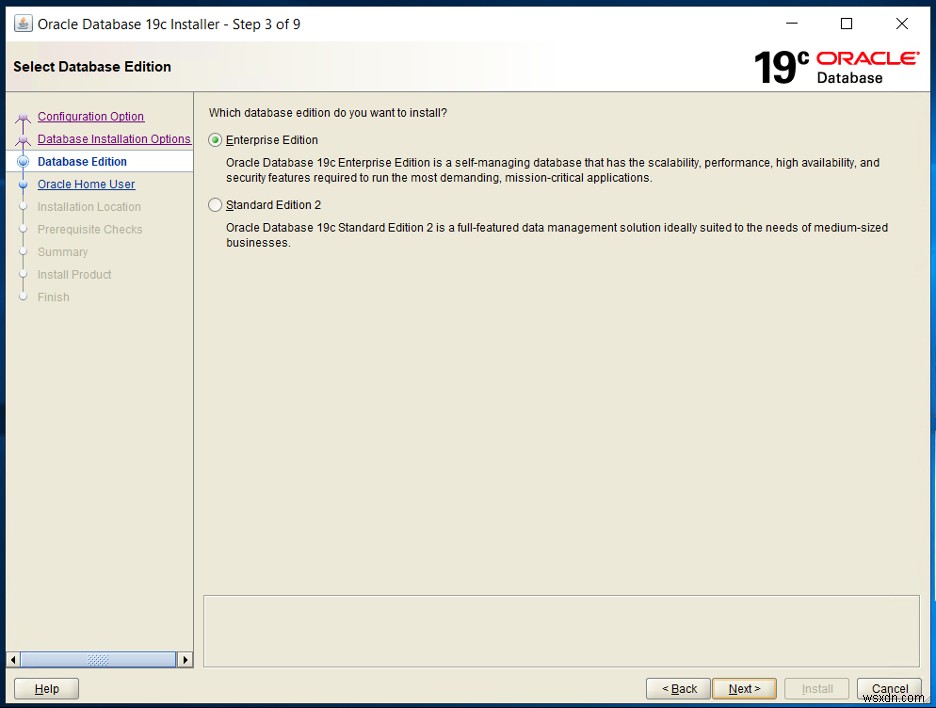 ติดตั้ง Oracle 19c สำหรับ Windows—ตอนที่หนึ่ง 