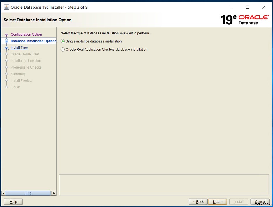 ติดตั้ง Oracle 19c สำหรับ Windows—ตอนที่หนึ่ง 