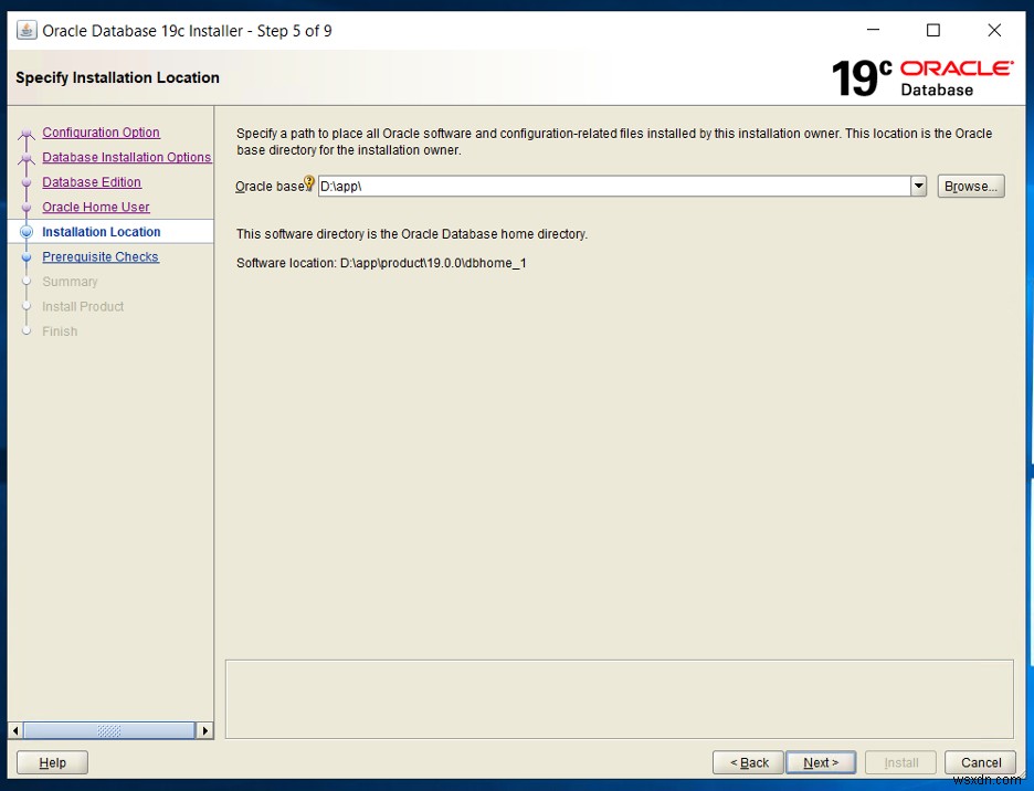 ติดตั้ง Oracle 19c สำหรับ Windows—ตอนที่หนึ่ง 