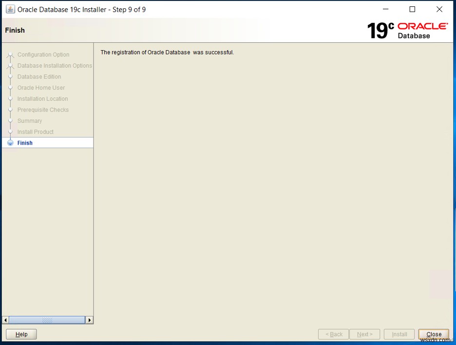 ติดตั้ง Oracle 19c สำหรับ Windows—ตอนที่หนึ่ง 