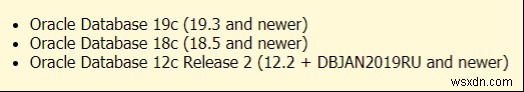 ฟีเจอร์ใหม่ของ Oracle 19c สำหรับผู้ดูแลระบบฐานข้อมูล 