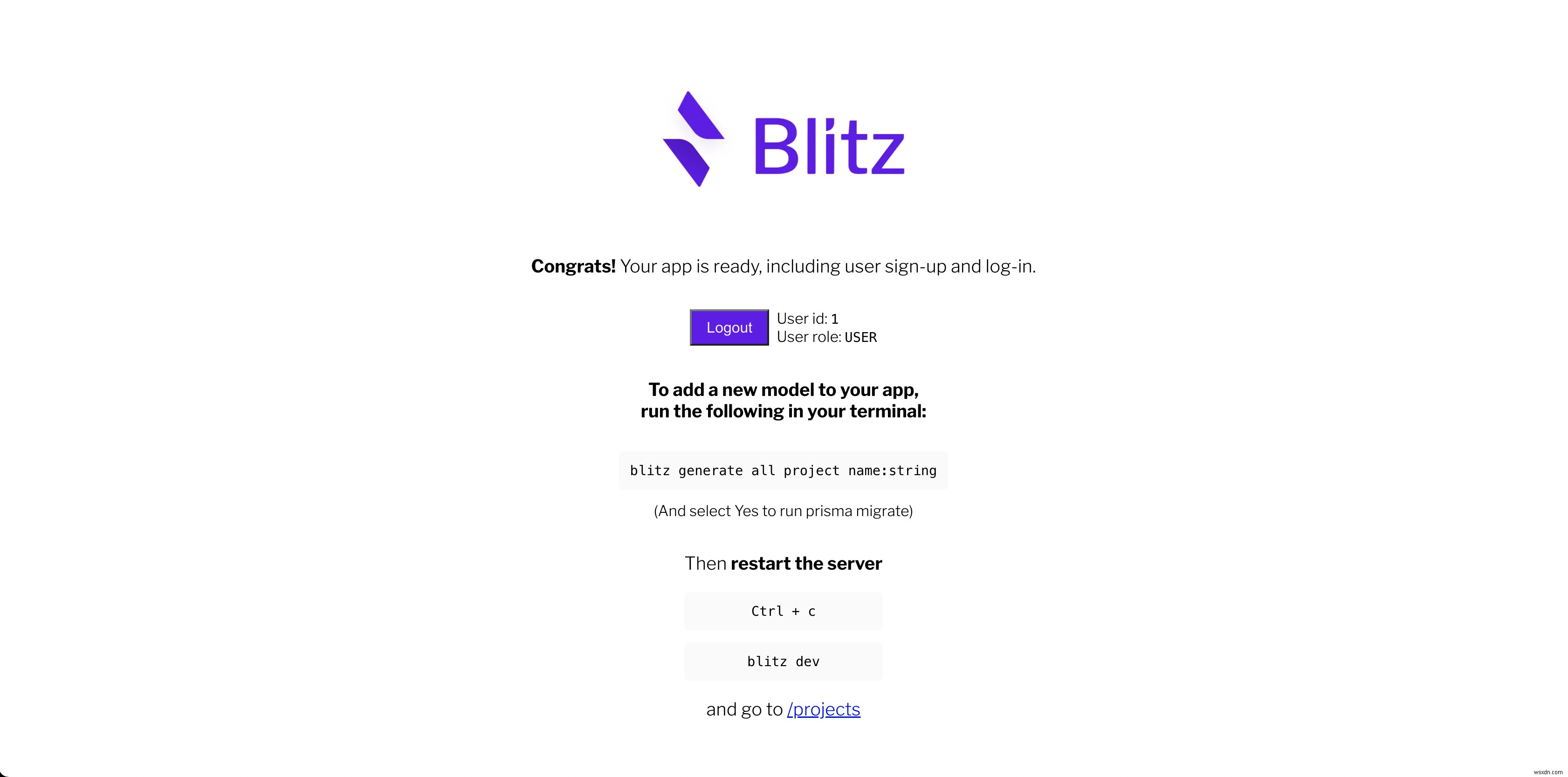 สร้างรายการสิ่งที่ต้องทำด้วย Blitz.js &Redis 