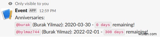 Slackbot วันเกิดแบบไร้เซิร์ฟเวอร์พร้อม AWS Chalice และ Upstash Redis 