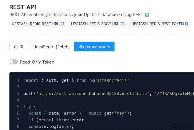 Global Cache สำหรับกราฟ Netlify พร้อม Upstash Redis 