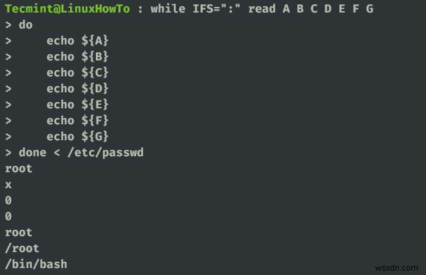 วิธีต่างๆ ในการอ่านไฟล์ใน Bash Script โดยใช้ While Loop 