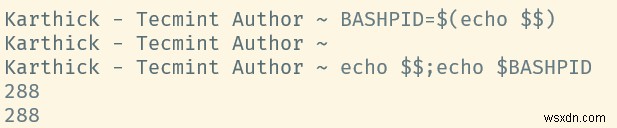 เรียนรู้ความแตกต่างระหว่าง $$ และ $BASHPID ใน Bash 