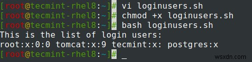 วิธีสร้างเชลล์สคริปต์อย่างง่ายใน Linux 