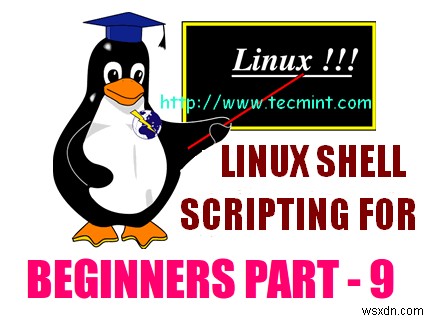 ข้อมูลเชิงลึกของ “ตัวแปร” ของ Linux ในภาษาสคริปต์ของเชลล์ – ตอนที่ 9 