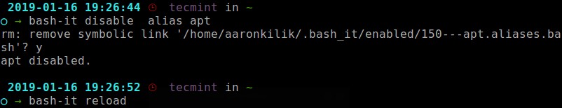 Bash-it – Bash Framework เพื่อควบคุมสคริปต์และนามแฝงของคุณ 