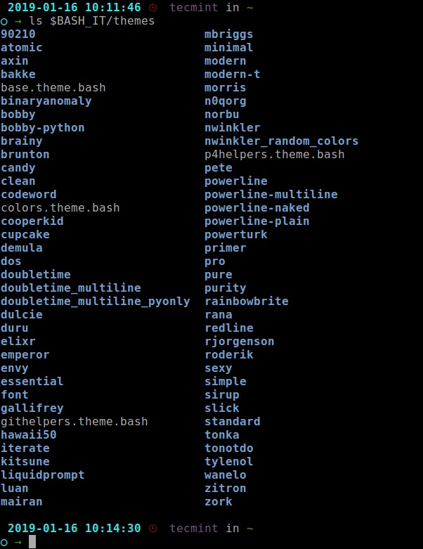 Bash-it – Bash Framework เพื่อควบคุมสคริปต์และนามแฝงของคุณ 